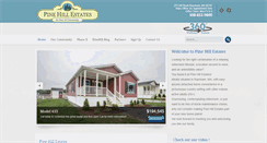 Desktop Screenshot of pinehillestates.com